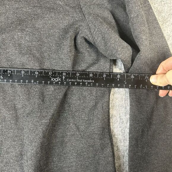 Mizzen + Main Pullover Mens XL ProFlex Quarter Zip Golf Comfort Stretch Gray - Picture 7 of 8